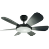 Airbena Decorative Multi Function Control Reversal Air Cooling RC LED Energy Saving Ceiling Fan with Light Modern