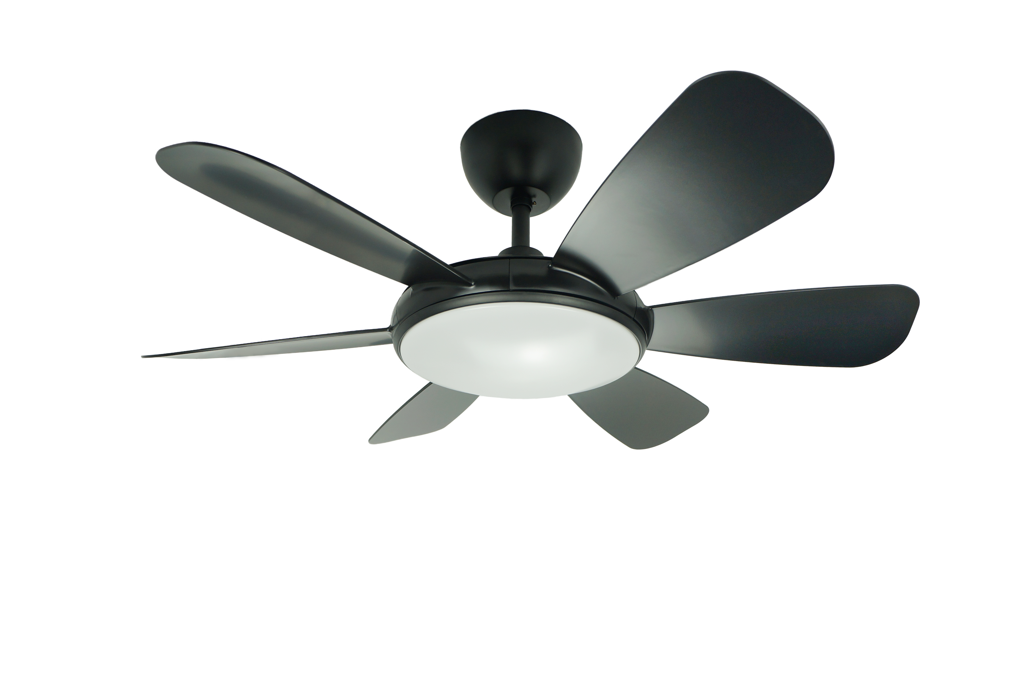 Sophisticated 42-inch Decorative Ceiling Fan with Whisper-Quiet DC Motor And Soft Warm LED Light