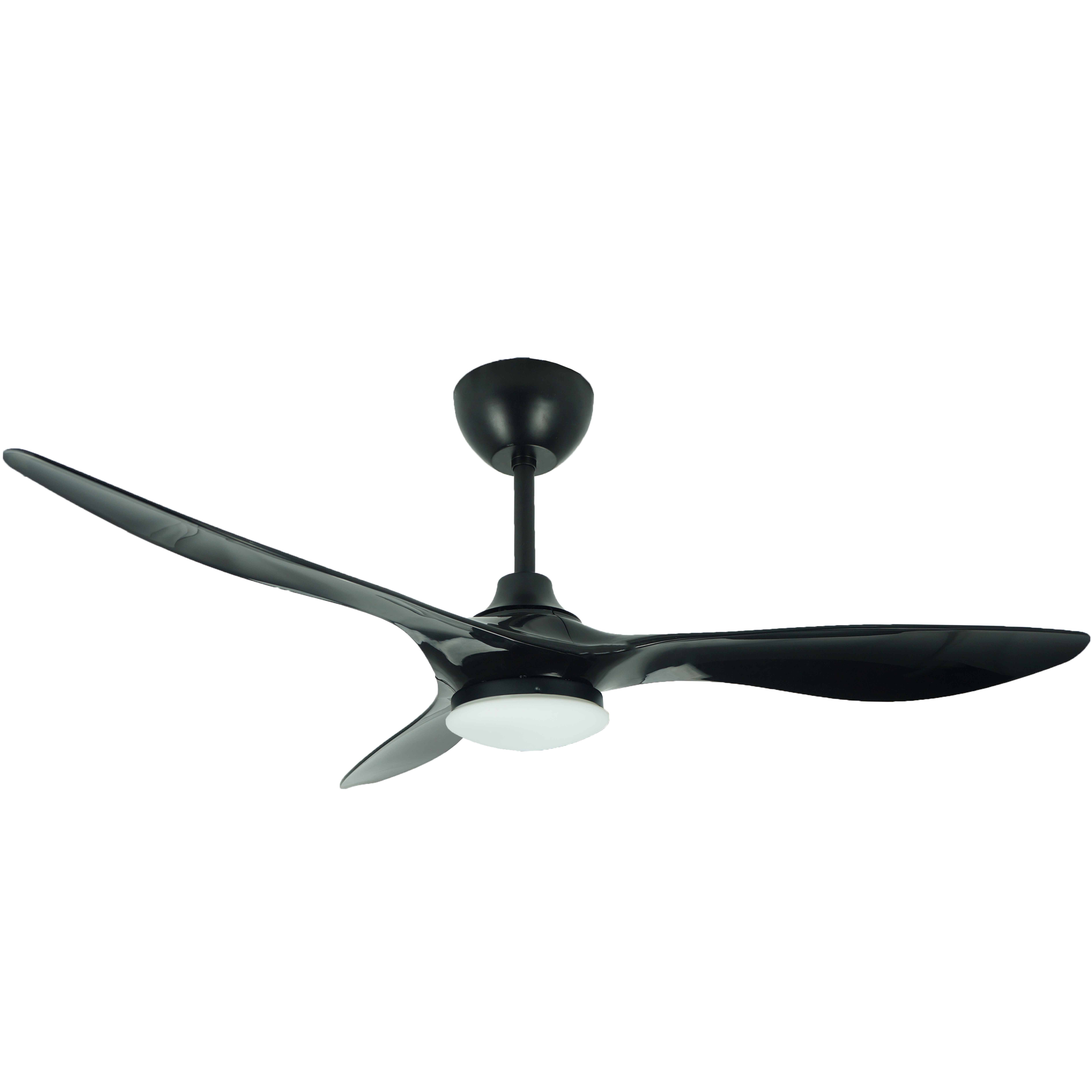 Decorate Led Light Black Color with Remote Control Ceiling Fan