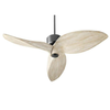 Airbena Fashion Paulownia Wooden Blades Fans Air Cooling Stable Switch Controller Quiet Reversal Lamp Ceiling No Light