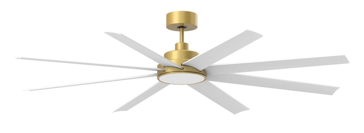 Achieve Optimal Air Circulation with Airbena 72" Ceiling Fan Featuring ABS Blades And Light